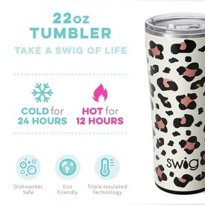 Swig Luxy Leopard Tumbler (22oz) NEW